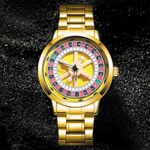 Load image into Gallery viewer, Men Quartz Watch Russian Roulette Dial Watch Sports Style Fashion Wristwatch Male Accessories Gift
