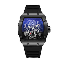 Load image into Gallery viewer, Men Barrel-Shaped Watch Fashion Business Sports Watch Quartz Wristwatch Silicone Watchband Calendar Watch Men Gift
