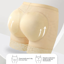Load image into Gallery viewer, Women Butt Lifting Pants Buttock Enhancement Pants Body Shaper Padded Underwear High Waist
