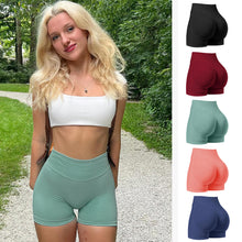 Load image into Gallery viewer, Women Fashion Sexy Running Fitness Leggings Quick Drying Yoga Sports Pants Tight Hip-Lifting Shorts Shapewear
