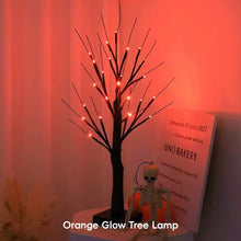 Load image into Gallery viewer, LED Birch Tree Light Warm Orange Light USB Battery Power Lamp Holiday Decorative Lights Landscape Lights Gift Night Light
