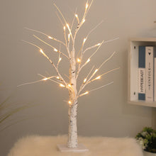 Load image into Gallery viewer, LED Birch Tree Light Warm Orange Light USB Battery Power Lamp Holiday Decorative Lights Landscape Lights Gift Night Light
