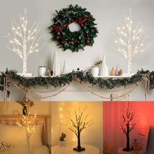 Load image into Gallery viewer, LED Birch Tree Light Warm Orange Light USB Battery Power Lamp Holiday Decorative Lights Landscape Lights Gift Night Light
