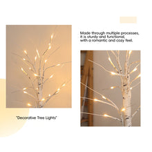 Load image into Gallery viewer, LED Birch Tree Light Warm Orange Light USB Battery Power Lamp Holiday Decorative Lights Landscape Lights Gift Night Light
