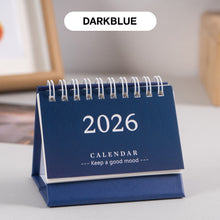 Load image into Gallery viewer, 2026 New Year Simple Style English Mini Desk Calendar Desktop Notepad Colorful Calendar Decoration Gift
