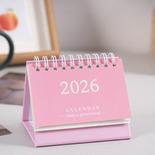 Load image into Gallery viewer, 2026 New Year Simple Style English Mini Desk Calendar Desktop Notepad Colorful Calendar Decoration Gift
