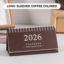 Load image into Gallery viewer, 2026 New Year Simple Style English Mini Desk Calendar Desktop Notepad Colorful Calendar Decoration Gift
