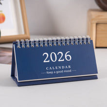 Load image into Gallery viewer, 2026 New Year Simple Style English Mini Desk Calendar Desktop Notepad Colorful Calendar Decoration Gift
