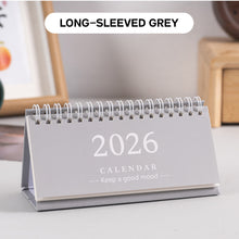 Load image into Gallery viewer, 2026 New Year Simple Style English Mini Desk Calendar Desktop Notepad Colorful Calendar Decoration Gift
