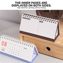Load image into Gallery viewer, 2026 New Year Simple Style English Mini Desk Calendar Desktop Notepad Colorful Calendar Decoration Gift
