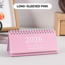 Load image into Gallery viewer, 2026 New Year Simple Style English Mini Desk Calendar Desktop Notepad Colorful Calendar Decoration Gift
