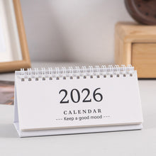 Load image into Gallery viewer, 2026 New Year Simple Style English Mini Desk Calendar Desktop Notepad Colorful Calendar Decoration Gift
