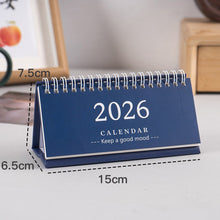 Load image into Gallery viewer, 2026 New Year Simple Style English Mini Desk Calendar Desktop Notepad Colorful Calendar Decoration Gift
