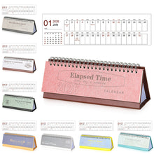 Load image into Gallery viewer, 2026 New Year Simple Style Fresh Mini English Calendar Colorful Memo Calendar Desktop Notepad Decoration Gift
