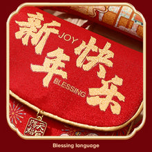 Load image into Gallery viewer, 2026 New Year Fabric Red Envelope New Year Wallet Year Of Horse Red Packet Lucky Money Red Envelopes For Children
