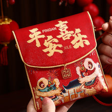 Load image into Gallery viewer, 2026 New Year Fabric Red Envelope New Year Wallet Year Of Horse Red Packet Lucky Money Red Envelopes For Children
