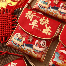 Load image into Gallery viewer, 2026 New Year Fabric Red Envelope New Year Wallet Year Of Horse Red Packet Lucky Money Red Envelopes For Children
