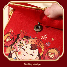 Load image into Gallery viewer, 2026 New Year Fabric Red Envelope New Year Wallet Year Of Horse Red Packet Lucky Money Red Envelopes For Children

