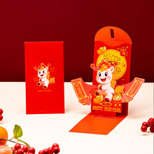 Load image into Gallery viewer, 2026 New Year 3D Red Pocket Cartoon Horse Red Envelopes Lucky Money Red Envelopes Festival Gift For Children

