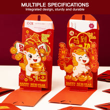 Load image into Gallery viewer, 2026 New Year 3D Red Pocket Cartoon Horse Red Envelopes Lucky Money Red Envelopes Festival Gift For Children
