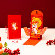 Load image into Gallery viewer, 2026 New Year 3D Red Pocket Cartoon Horse Red Envelopes Lucky Money Red Envelopes Festival Gift For Children

