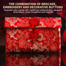 Load image into Gallery viewer, Wedding Red Envelopes Brocade Red Envelopes New Year Birthday Red Packet Knot Button Jade Pendant Red Packet
