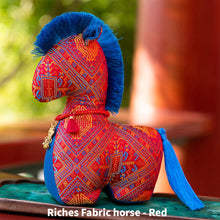 Load image into Gallery viewer, Chinese Style Fabric Little Horse Dolls Stuffed Toys Horse Pendant Colorful Plush Toy New Year Gift For Children
