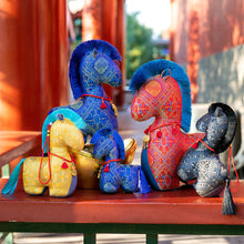 Load image into Gallery viewer, Chinese Style Fabric Little Horse Dolls Stuffed Toys Horse Pendant Colorful Plush Toy New Year Gift For Children
