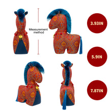 Load image into Gallery viewer, Chinese Style Fabric Little Horse Dolls Stuffed Toys Horse Pendant Colorful Plush Toy New Year Gift For Children
