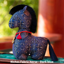 Load image into Gallery viewer, Chinese Style Fabric Little Horse Dolls Stuffed Toys Horse Pendant Colorful Plush Toy New Year Gift For Children
