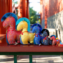 Load image into Gallery viewer, Chinese Style Fabric Little Horse Dolls Stuffed Toys Horse Pendant Colorful Plush Toy New Year Gift For Children
