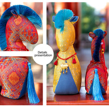 Load image into Gallery viewer, Chinese Style Fabric Little Horse Dolls Stuffed Toys Horse Pendant Colorful Plush Toy New Year Gift For Children
