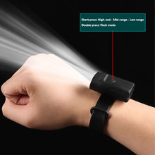 Load image into Gallery viewer, Outdoor Sports LED Light Night Light Wrist Bracelet Wearable Running Arm Belt Glow Dark for Running Cycling Concert Roller Skates
