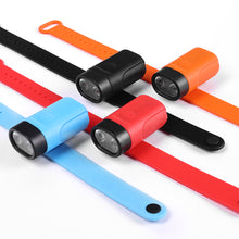 Load image into Gallery viewer, Outdoor Sports LED Light Night Light Wrist Bracelet Wearable Running Arm Belt Glow Dark for Running Cycling Concert Roller Skates
