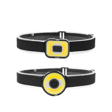 Load image into Gallery viewer, USB Rechargeable COB Headlamp LED Running Light Night Jogging Magnetic Headlight Portable Mini Light with Red Blue Warning Light
