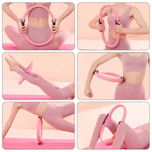 Load image into Gallery viewer, Yoga Fitness Pilates Open Back Ring Yoga Ring Magic Ring Pelvic Floor Muscle Training Yoga Supplies Pilates Ring
