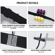 Load image into Gallery viewer, Marathon Race Number Waist Belt Holder with 6 Loops Outdoor Running Belt Adjustable for Running Cycling Triathlon Marathon
