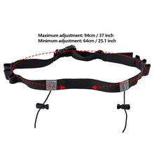 Load image into Gallery viewer, Marathon Race Number Waist Belt Holder with 6 Loops Outdoor Running Belt Adjustable for Running Cycling Triathlon Marathon
