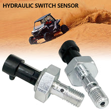 Load image into Gallery viewer, ATV UTV Hydraulic Switch Sensor For Polaris RZR POTARIS 4014262 4016380 Motorcycle Hydraulic Brake Pressure Switch Accessories
