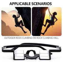 Load image into Gallery viewer, Rock Climbing Glasses with Lanyard Set Portable Protective Glasses Comfortable Prism Design Mountaineering Activities
