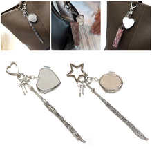 Load image into Gallery viewer, Chain Lipstick Storage Bag Mesh Bag Pendant Lipstick Holder Chic Metallic Finish Daily Carry Essential Trendy Social Media Users Bag Charm
