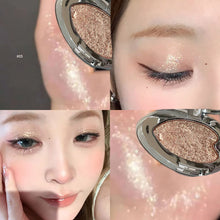Load image into Gallery viewer, Shimmer Eyeshadow Sparkle Highlighter Creamy Putty Texture Smooth Party Glam Everyday Makeup Luminous Makeup
