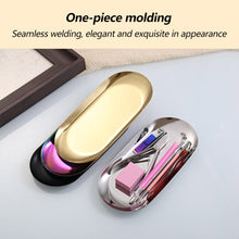 Load image into Gallery viewer, INS Style Nail Tool Disinfection Box Metal Jewelry Tray Stainless Steel Easy to Clean For Nail Art Enthusiasts DIY Manicurists
