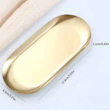 Load image into Gallery viewer, INS Style Nail Tool Disinfection Box Metal Jewelry Tray Stainless Steel Easy to Clean For Nail Art Enthusiasts DIY Manicurists
