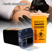 Load image into Gallery viewer, Tattoo Needle Bin Microblading Sharps Collector Portable Compact Tattoo &amp; Microblading Studio For Tattoo Artists Beauty Waste Bin Sanitary Disposal
