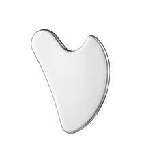 Load image into Gallery viewer, Stainless Steel Heart Shaped Gua Sha Board Massage Scraper Board Facial Scraping Firming Lifting Massage Board Face Neck Body Guasha Massage Tool
