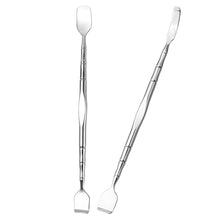 Load image into Gallery viewer, Stainless Steel Blackhead Remover Double Head Blackhead Scraper Remover Deep Cleansing Tool Tweezers Pimple Tool Facial Pore Cleansing Tool
