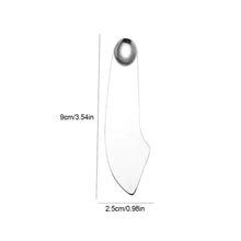 Load image into Gallery viewer, Stainless Steel Gua Sha Board Massage Scraper Board Half-Rolling Wheel Massage Facial Scraping Firming Lifting Massage Board Face Neck Body Massage Tool
