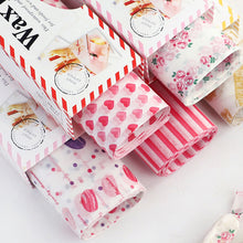 Load image into Gallery viewer, 10/50Pcs Wax Paper Food Grade Grease Paper Food Wrappers Wrapping Paper Oil-proof Baking Paper For Bread Candy Cake Nougat Fries Oilpaper Sandwich Wrapper
