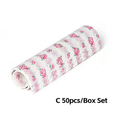 Load image into Gallery viewer, 10/50Pcs Wax Paper Food Grade Grease Paper Food Wrappers Wrapping Paper Oil-proof Baking Paper For Bread Candy Cake Nougat Fries Oilpaper Sandwich Wrapper
